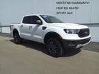 2021 Ford Ranger White, 33K miles