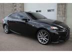 2015 Lexus IS Black, 102K miles