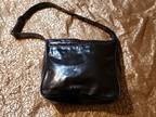 Coronado Concealed Compartment Black Leather Purse