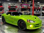 2008 Dodge Viper Srt-10 31k Miles Snakeskin Green Clean Carfax Rare Find!