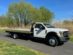 2017 Ford F550 XLT 2CAR JERR-DAN ROLLBACK ALUMINUM FLATBED 19K MILES 6.8L V8 GAS