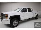 2015 Chevrolet Silverado 2500HD Utility Bed 4x4 V8 Crew Cab 1-Own We Finance -