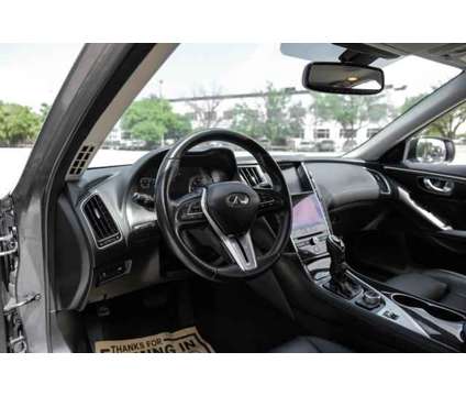 2018 INFINITI Q50 for sale is a Grey 2018 Infiniti Q50 Car for Sale in Addison TX