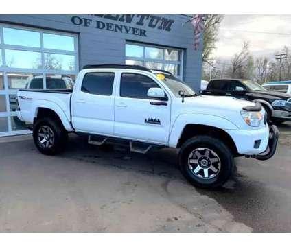 2015 Toyota Tacoma Double Cab for sale is a White 2015 Toyota Tacoma Double Cab Car for Sale in Englewood CO