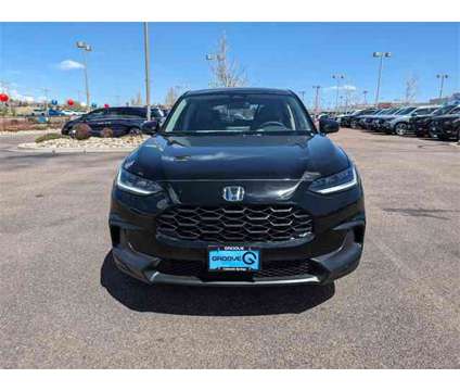 2024 Honda HR-V LX is a Black 2024 Honda HR-V LX SUV in Colorado Springs CO