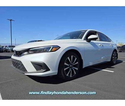 2024 Honda Civic EX-L is a Silver, White 2024 Honda Civic EX-L Car for Sale in Henderson NV