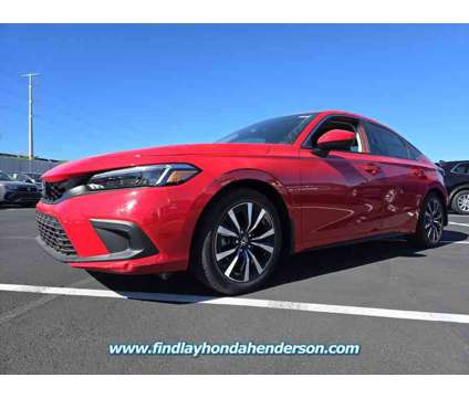 2024 Honda Civic EX-L is a Red 2024 Honda Civic EX-L Car for Sale in Henderson NV
