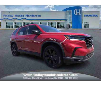 2025 Honda Pilot Black Edition is a Red 2025 Honda Pilot SUV in Henderson NV