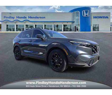 2024 Honda CR-V Hybrid Sport-L is a Grey 2024 Honda CR-V Hybrid in Henderson NV