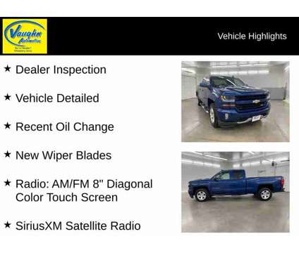 2017 Chevrolet Silverado 1500 LT LT2 is a Blue 2017 Chevrolet Silverado 1500 LT Truck in Ottumwa IA