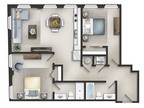 Merchants Plaza - Two Bedroom Two Bathroom B-7