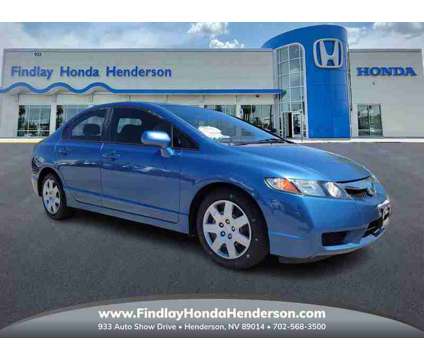 2009 Honda Civic LX is a Blue 2009 Honda Civic LX Sedan in Henderson NV