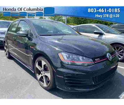 2017 Volkswagen Golf GTI SE is a Black 2017 Volkswagen Golf GTI Hatchback in Lexington SC