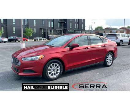 2015 Ford Fusion S is a Red 2015 Ford Fusion S Sedan in Clarksville TN