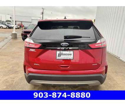 2024 Ford Edge SEL is a Red 2024 Ford Edge SEL SUV in Corsicana TX