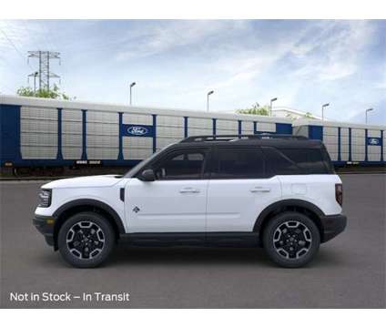 2024 Ford Bronco Sport Outer Banks is a White 2024 Ford Bronco SUV in Boerne TX