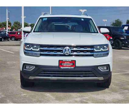2019 Volkswagen Atlas SEL is a White 2019 Volkswagen Atlas S SUV in Katy TX