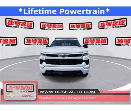 2024 Chevrolet Silverado 1500 RST is a White 2024 Chevrolet Silverado 1500 Truck in Wilmington OH