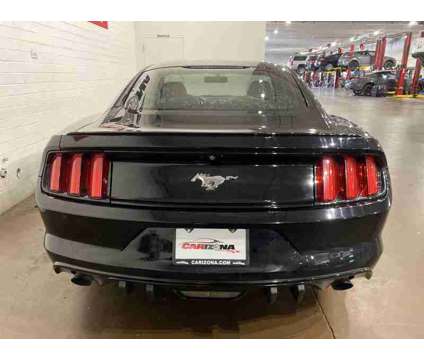 2016 Ford Mustang EcoBoost is a Black 2016 Ford Mustang EcoBoost Coupe in Chandler AZ