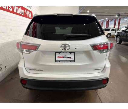2015 Toyota Highlander Limited is a White 2015 Toyota Highlander Limited SUV in Chandler AZ