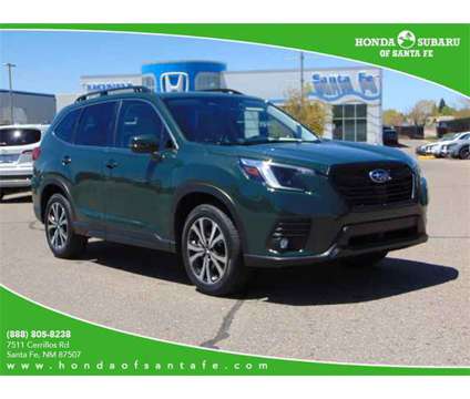2024 Subaru Forester Limited is a Green 2024 Subaru Forester L SUV in Santa Fe NM