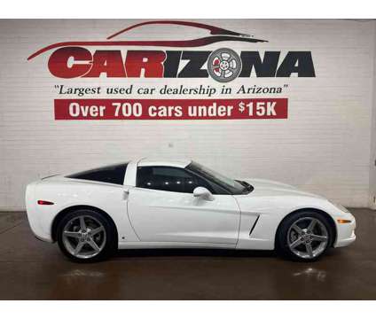 2006 Chevrolet Corvette Base is a White 2006 Chevrolet Corvette Base Coupe in Chandler AZ