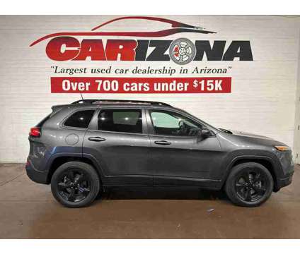 2016 Jeep Cherokee High Altitude is a Grey 2016 Jeep Cherokee High Altitude SUV in Chandler AZ