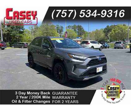 2022 Toyota RAV4 Hybrid XSE is a Black, Grey 2022 Toyota RAV4 Hybrid Hybrid in Newport News VA