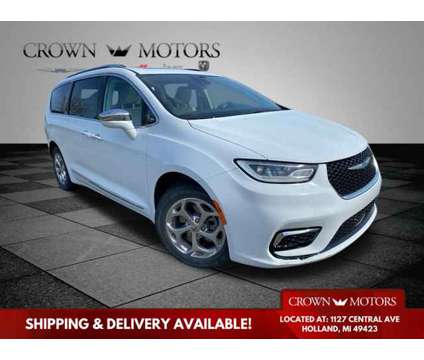 2021 Chrysler Pacifica Hybrid Limited is a White 2021 Chrysler Pacifica Hybrid Limited Hybrid in Holland MI