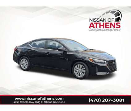 2024 Nissan Sentra S is a Black 2024 Nissan Sentra S Sedan in Athens GA