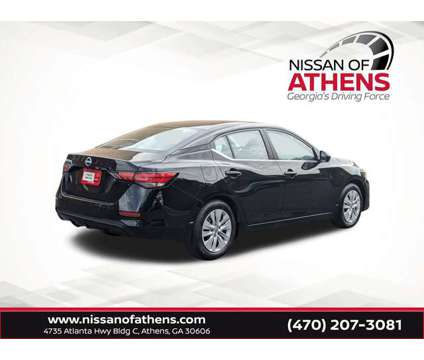 2024 Nissan Sentra S is a Black 2024 Nissan Sentra S Sedan in Athens GA