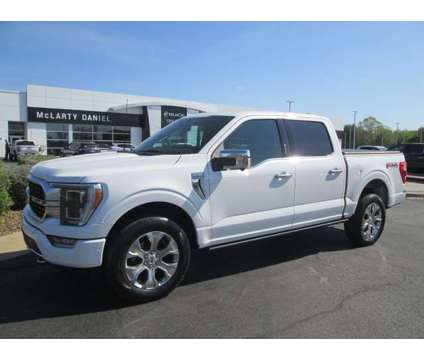 2022 Ford F-150 Platinum is a White 2022 Ford F-150 Platinum Truck in Bentonville AR