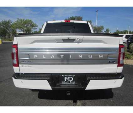 2022 Ford F-150 Platinum is a White 2022 Ford F-150 Platinum Truck in Bentonville AR