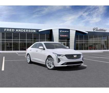 2024 Cadillac CT4 Premium Luxury is a White 2024 Premium Luxury Sedan in Greer SC