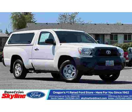 2014 Toyota Tacoma Base is a White 2014 Toyota Tacoma Base Truck in Salem OR