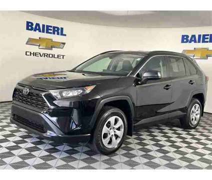 2021 Toyota RAV4 LE is a Black 2021 Toyota RAV4 LE SUV in Wexford PA