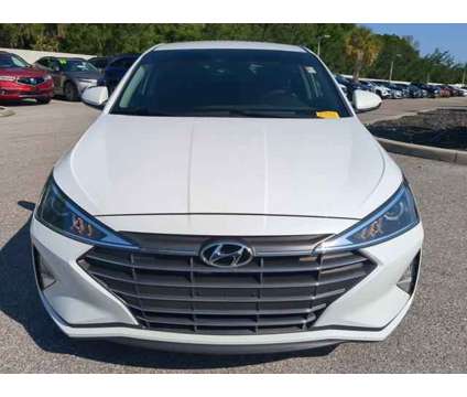 2019 Hyundai Elantra SEL is a White 2019 Hyundai Elantra Sedan in Bradenton FL