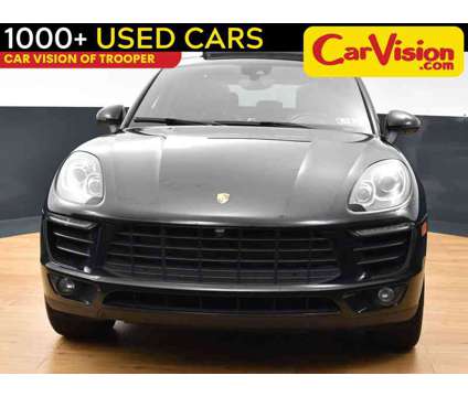 2017 Porsche Macan S is a Black 2017 Porsche Macan S SUV in Norristown PA