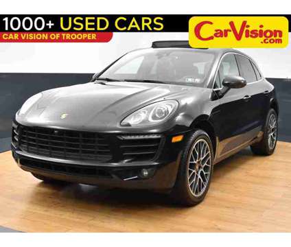 2017 Porsche Macan S is a Black 2017 Porsche Macan S SUV in Norristown PA