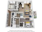 Apex 400 Apartments - 2 Bedroom 2 Bath 1250 Sq. ft.