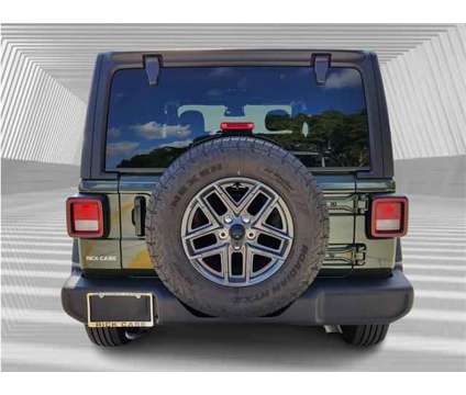 2024 Jeep Wrangler 4-Door Sport S 4x4 is a Green 2024 Jeep Wrangler SUV in Fort Lauderdale FL