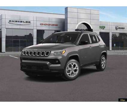 2024 Jeep Compass Latitude is a Grey 2024 Jeep Compass Latitude SUV in Walled Lake MI