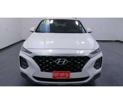 2019 Hyundai Santa Fe SEL Plus is a White 2019 Hyundai Santa Fe SUV in Waterloo IA