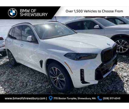 2025 BMW X5 xDrive40i is a White 2025 BMW X5 3.0si SUV in Shrewsbury MA