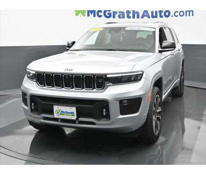 2021 Jeep Grand Cherokee L Overland 4x4 is a Silver 2021 Jeep grand cherokee SUV in Dubuque IA