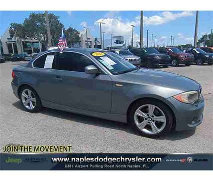 2013 BMW 1 Series 128i is a Grey 2013 BMW 1-Series Coupe in Naples FL