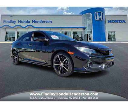 2020 Honda Civic Sport Touring is a Black 2020 Honda Civic Sport Touring Hatchback in Henderson NV