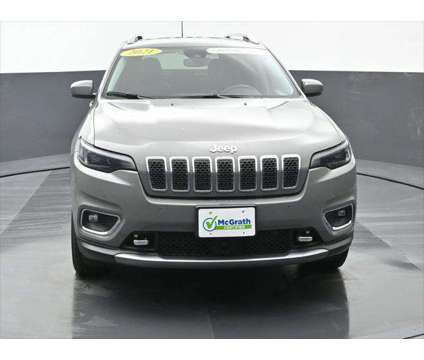 2021 Jeep Cherokee Limited 4X4 is a Grey 2021 Jeep Cherokee Limited SUV in Dubuque IA
