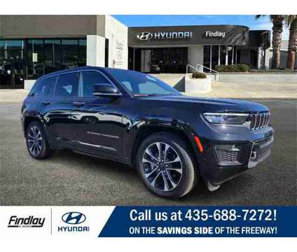 2023 Jeep Grand Cherokee Overland 4x4 is a Black 2023 Jeep grand cherokee Overland SUV in Saint George UT