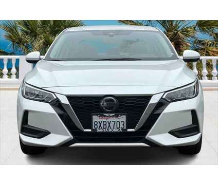 2021 Nissan Sentra SV Xtronic CVT is a White 2021 Nissan Sentra SV Sedan in Santa Monica CA